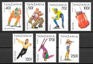 filatelia deporte Tanzania 1994