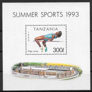 filatelia deporte Tanzania 1994