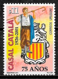 coleccion sellos temas varios Uruguay 2000