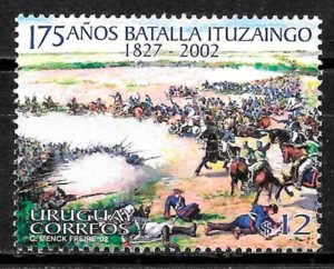 sellos temas varios Uruguay 2002