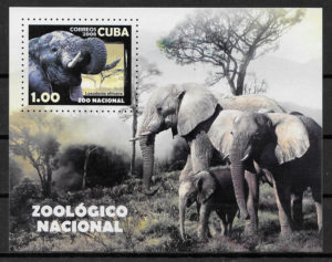 colección sellos fauna Cuba 2008