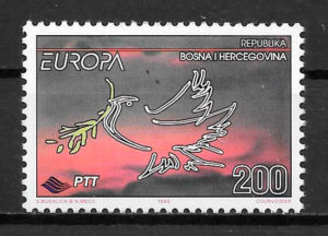 filatelia Europa Bosnia Herzegovina 1995