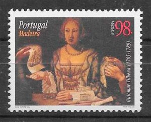 filatelia tema Europa Portugal Madeira 1996