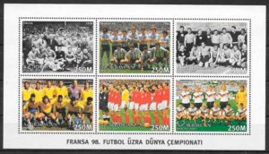 sellos futbol Azerbaiyan 1997