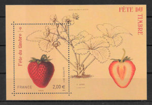 filatelia frutas Francia 2011