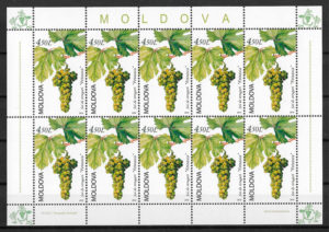 sellos frutas Moldavia 2010