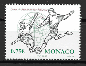 sellos futbol Monaco 2002