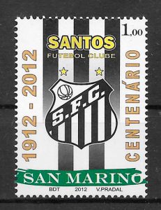 colección sellos San Marino 2012