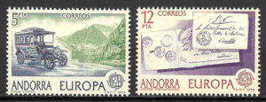 coleccion sellos Europa Andorra Espanola 1979
