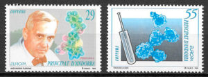 filatelia coleccion Europa Andorra Francesa 1994