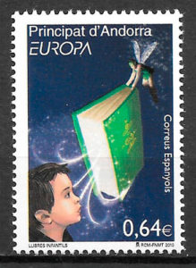 filatelia coleccion Europa Andorra Espanola 2010