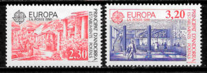 coleccion sellos Europa Andorra Francesa 1990