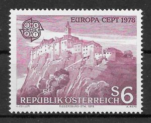 colección sellos Europa Austria 1978