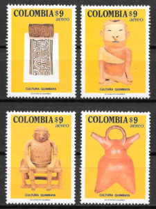 filatelia arte Colombia 1981