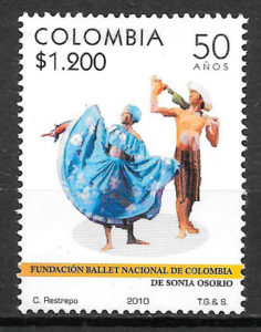 sellos arte Colombia 2010