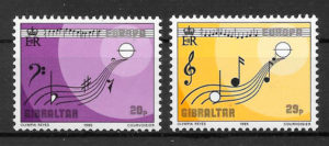 filatelia colección Europa Gibraltar 1985