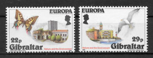 filatelia colección Europa Gibraltar 1986