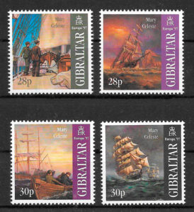 colección sellos Europa Gibraltar 1997