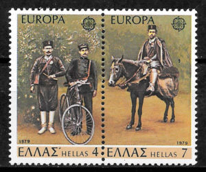 colección sellos Europa Grecia 1979