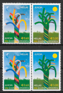 colección sellos Grecia Europa 2006