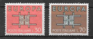 filatelia Europa Italia 1963