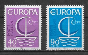 filatelia colección Europa Italia 1966