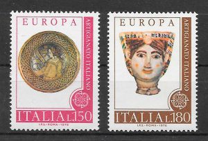 filatelia colección Europa Italia 1976