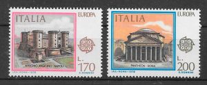 colección sellos Europa Italia 1978