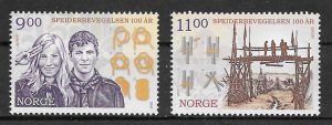 filatelia colección Europa Noruega 2007