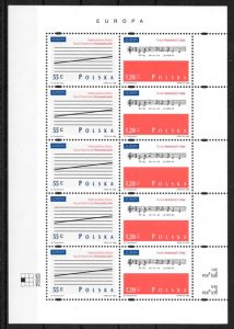 sellos Europa Polonia 1998