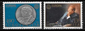 filatelia coleccion Europa Yugoslavia 1980