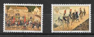 colección selllos Tema Europa Yugoslavia 1981