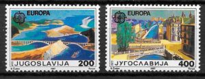 filatelia Europa Yugoslavia 1987