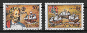 colección sellos Europa Yugoslavia 1992