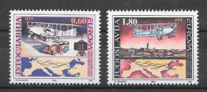 colección sellos Europa Yugoslavia 1994