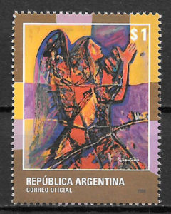 colección sellos navidad Argentina 2008