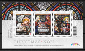 coleccion sellos navidad Canada 2011