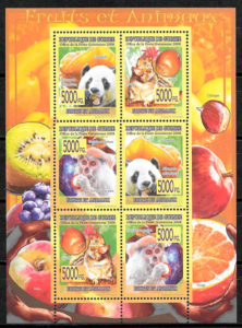 sellos frutas Guinea 2008