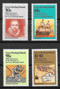 colección sellos temas varios Cocos Islands 1984