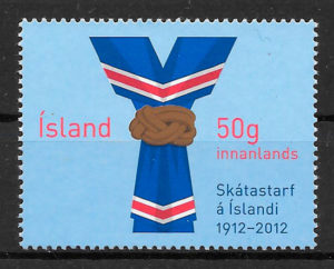 filatelia colección temas varios Islandia 2012