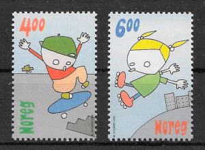 colección sellos temas varios Noruega 1999