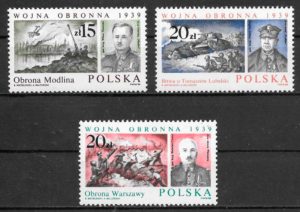 sellos temas varios Polonia 1988