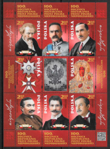 colección sellos temas varios Polonia 2018