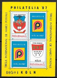 filatelia coleccion temas varios Rumania 1987