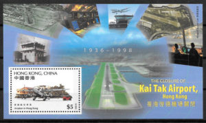 filatelia colección transporte Hong Kong