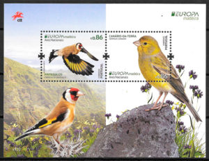 filatelia coleccion Europa Portugal Madeira 2019