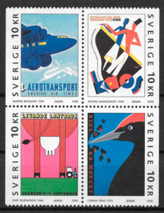 filatelia colección Europa Suecia 2003