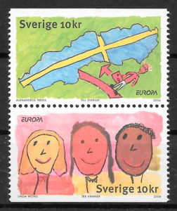 colección sellos Europa 2006 Suecia