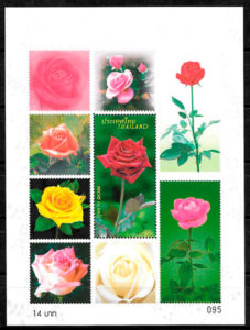 sellos rosas Tailandia