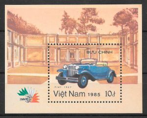 colección sellos transporte Viet Nam 1985